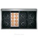 GE ZGP486NDRSS Monogram 48 Inch Pro-Style All-Gas Range with 6 Sealed Dual-Flame Stacked Burners, Griddle, 6.2 cu. ft in Stainless Steel